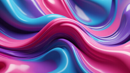 Abstract 3D background. Mixing shades. Beautiful colors for making background images. Concept of mixing shades.