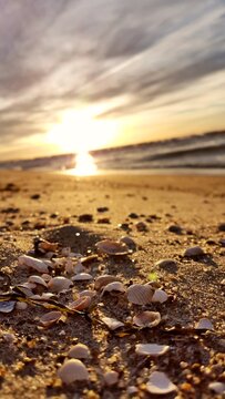 Sonnenuntergang am Westrand
