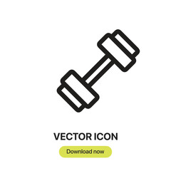 Weightlifter icon vector. Linear-style sign for mobile concept and web design. Weightlifter symbol illustration. Pixel vector graphics - Vector.	