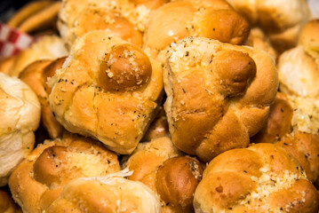 Close up of garlic nuts