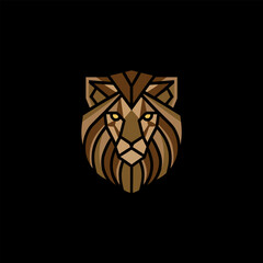 MINIMALIST AND MODERN LION LOGO