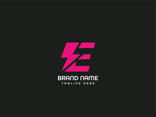 Fototapeta premium modern letter logo design