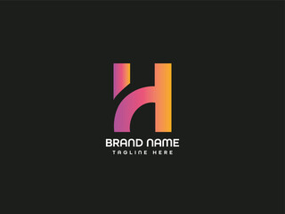 Fototapeta premium modern letter logo design