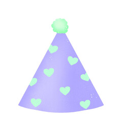 Party hat for celebration birthday