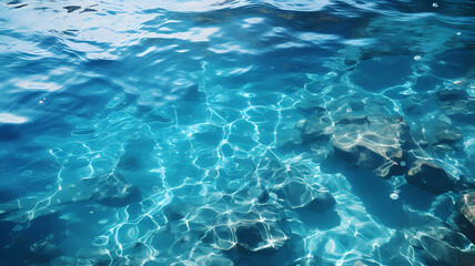 Fototapeta na wymiar water sea picture, ocean, aqua, blue, liquid, visualization of water, ocean view, closeup of water