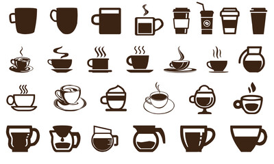 Coffee and stuff icon collection