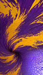 trazos mezclado pinceladas amarillo y purpura violeta, v&oacute;rtice abstracto textura art&iacute;stico 