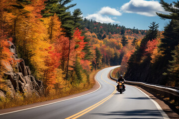 autumn in the mountains