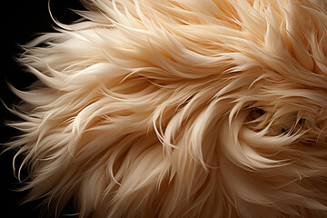 Abstract and minimal representation of a lion's mane, focusing on the bold and distinctive features of the animal.