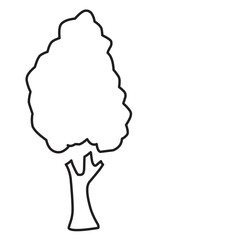 Trees Icon Line
