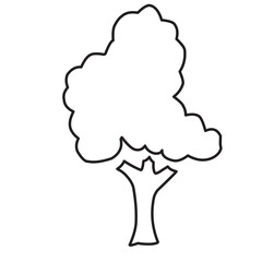 Trees Icon Line