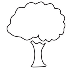 Trees Icon Line