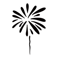 firecracker icons for Anniversary, New year, Celebrate, Festival