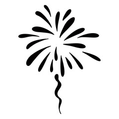 firecracker icons for Anniversary, New year, Celebrate, Festival