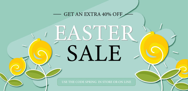 Easter Sale Banner Images – Browse 49,236 Stock Photos, Vectors