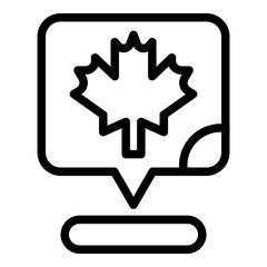 canada line icon