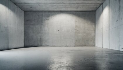 Obraz premium empty concrete wall