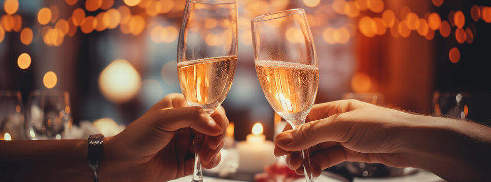 glass of champagne