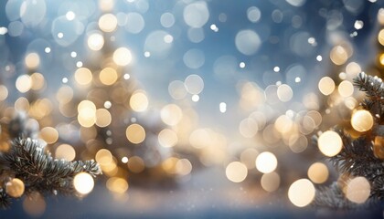 Fototapeta na wymiar blurred christmas holidays lights bokeh