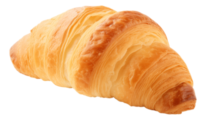 croissant isolated on white background