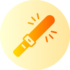 Obraz premium Traffic control gradient icon