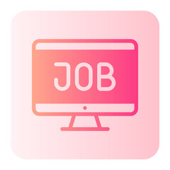computer gradient icon
