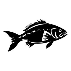 fish vector silhouette