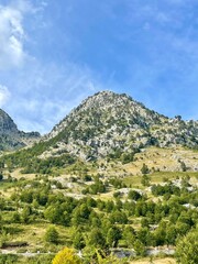 The village of Theth, Albanian Alps, Albania