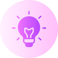 idea gradient icon