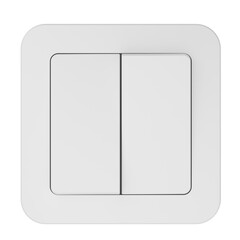 3D rendering illustration of light socket and switches
