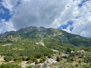 The village of Theth, Albanian Alps, Albania