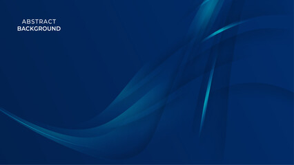 Abstract deep blue background vector