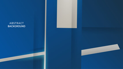 Abstract blue grey background overlap layer with basic simply geometric