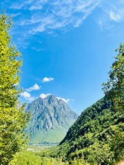 The village of Theth, Albanian Alps, Albania