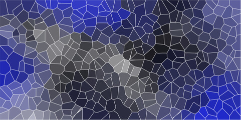dark blue crystallize abstract background in light sweet vector illustration.colorful stoke colors stone tile pattern. Cement kitchen decor. abstract mosaic polygonal background .