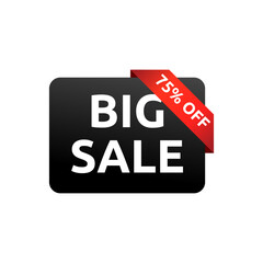 Super sale business concept design on white background, Eps 10 vector illustration