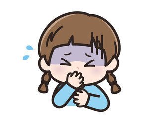 気持ち悪いの女の子の顔