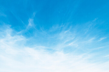 beautiful blue sky with cloudy in mornig light - Powered by Adobe
