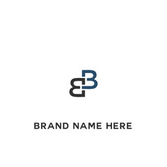 Fototapeta premium BB logo. B B design. White BB letter. BB, B B letter logo design. Initial letter BB linked circle uppercase monogram logo R letter logo vector design. 