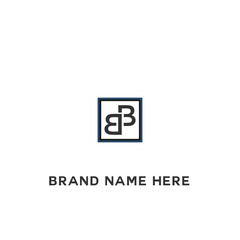 BB logo. B B design. White BB letter. BB, B B letter logo design. Initial letter BB linked circle uppercase monogram logo R letter logo vector design. 