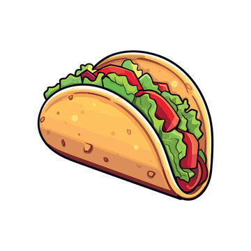 Tacos vector illustration