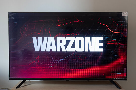 new Call of duty modern warfare III warzone screen shot in a smart tv