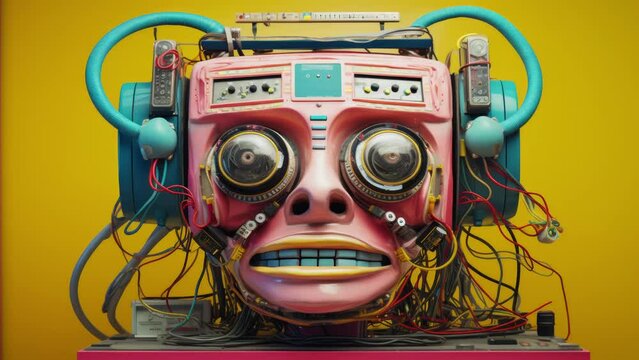 Weird and strange changing cyborgs and robots