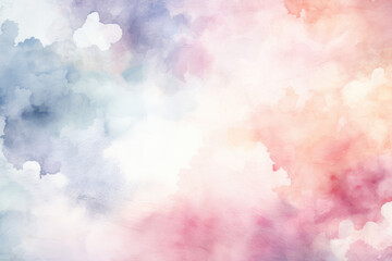 cloudy watercolor background 