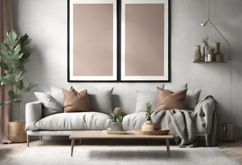 Modern Living room with Sofa