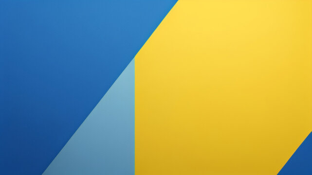 Gelber und blauer Hintergrund mit Streifen. Vektorabstraktes Hintergrundtexturdesign, helles Poster. Abstrakter Hintergrund moderne Hipster-futuristische Grafik. Mehrschichtiger Effekt mit Textur.