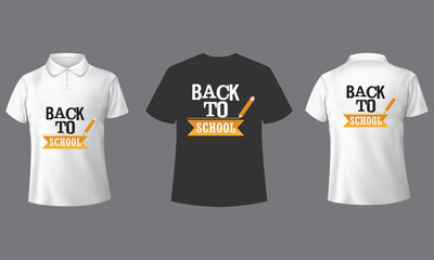 Back to school, T-shirt Design