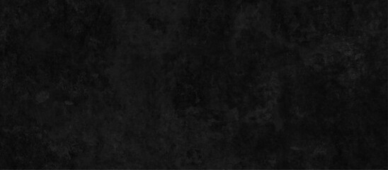 grunge old Black granite slabs background, Old black grunge texture, Black wall rough texture blackboard and chalkboard, concrete floor or old grunge background with scratches, paintbrush stroke wall. - obrazy, fototapety, plakaty
