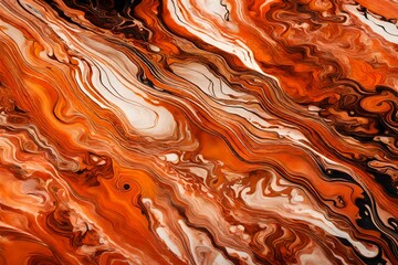 background of orange water