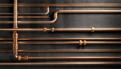 Copper Pipe: Essential Metal Plumbing Equipment for Industrial and Home Heating Systems